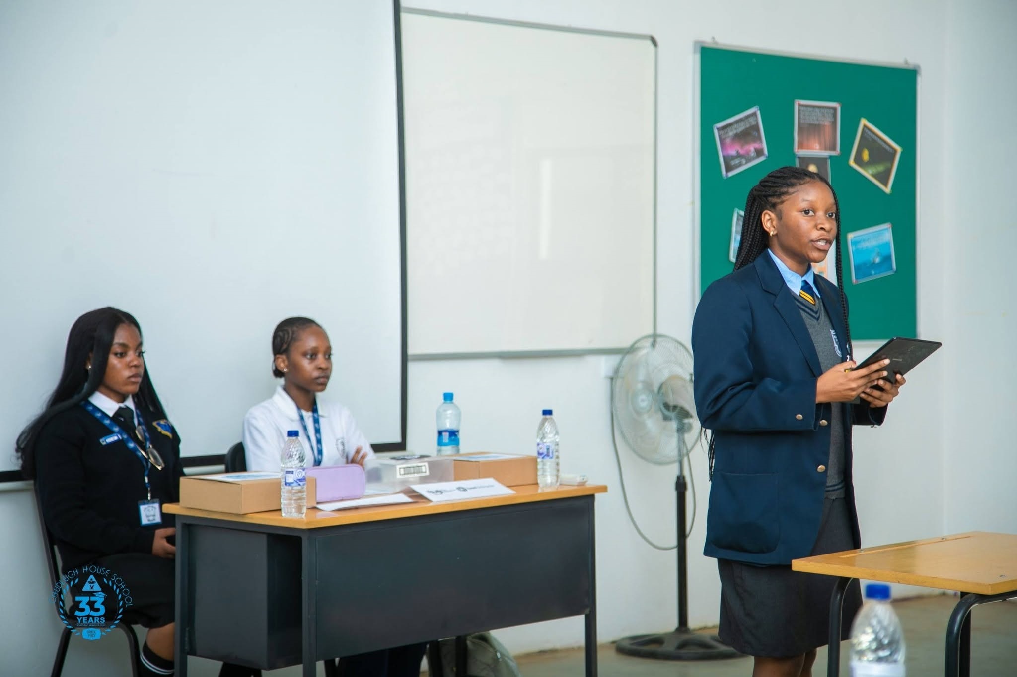 Chudleigh House School learners at the 2026 Zambia MUN Conference