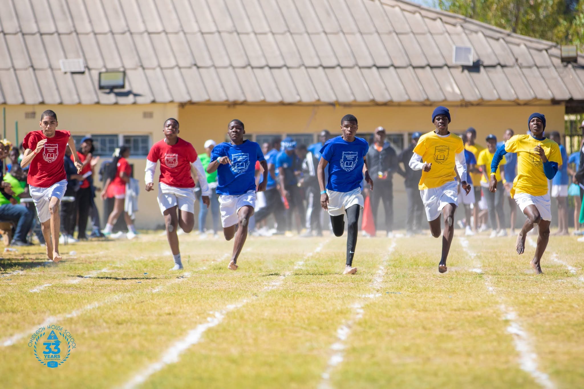 Athletics and games on Sports Day